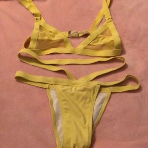 Yellow Swim Suit